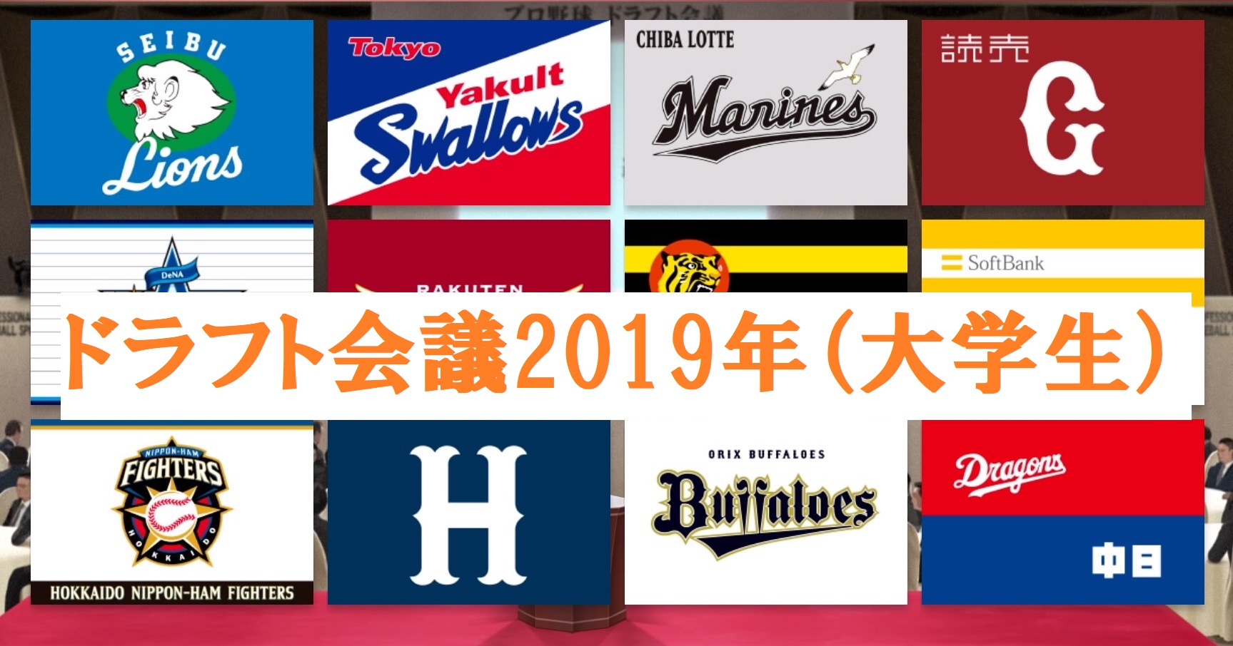 Read more about the article 2019年のドラフト候補選手は？プロ野球志望届提出者（大学生）